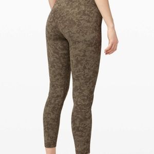 Lululemon Align Pants 25" Summer Shade Olive Color